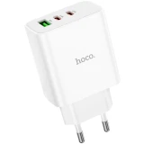 Сетевое зарядное устройство HOCO C126A Pure White (6931474798725)