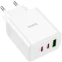 Сетевое зарядное устройство HOCO C126A Pure White - 6931474798725 - фото 4