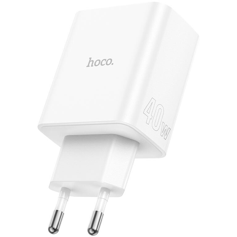 Сетевое зарядное устройство HOCO C126A Pure White - 6931474798725 - фото 6
