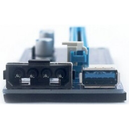 Переходник PCI-E x1 - PCI-E x16 KS-IS KS-346 - фото 5