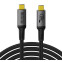 Кабель Thunderbolt 5 - Thunderbolt 5, 1.5м, KS-IS KS-944B-1.5