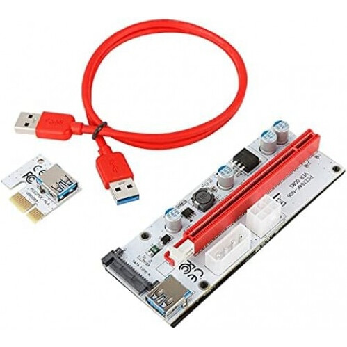 Переходник PCI-E x1 - PCI-E x16 KS-IS KS-347