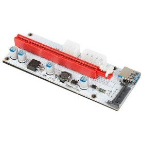 Переходник PCI-E x1 - PCI-E x16 KS-IS KS-347 - фото 7