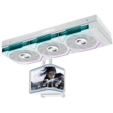 Система жидкостного охлаждения Lian Li HydroShift II OLED Curved 360TL White (G89.GHS2OLDC36TW.R0)