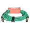 Кабель микрофонный XLR (M) - XLR (F), 10м, FORCE FMC-05 Green - FMC-05/10 GR - фото 3
