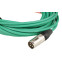 Кабель микрофонный XLR (M) - XLR (F), 10м, FORCE FMC-05 Green - FMC-05/10 GR - фото 5
