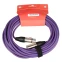 Кабель микрофонный XLR (M) - XLR (F), 10м, FORCE FMC-05 Violet - FMC-05/10 VT - фото 2