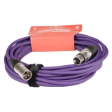 Кабель микрофонный XLR (M) - XLR (F), 10м, FORCE FMC-05 Violet (FMC-05/10 VT)