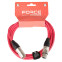 Кабель микрофонный XLR (M) - XLR (F), 3м, FORCE FMC-05 Red - FMC-05/3 RD