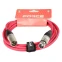 Кабель микрофонный XLR (M) - XLR (F), 3м, FORCE FMC-05 Red - FMC-05/3 RD - фото 2