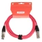 Кабель микрофонный XLR (M) - XLR (F), 3м, FORCE FMC-05 Red - FMC-05/3 RD - фото 3