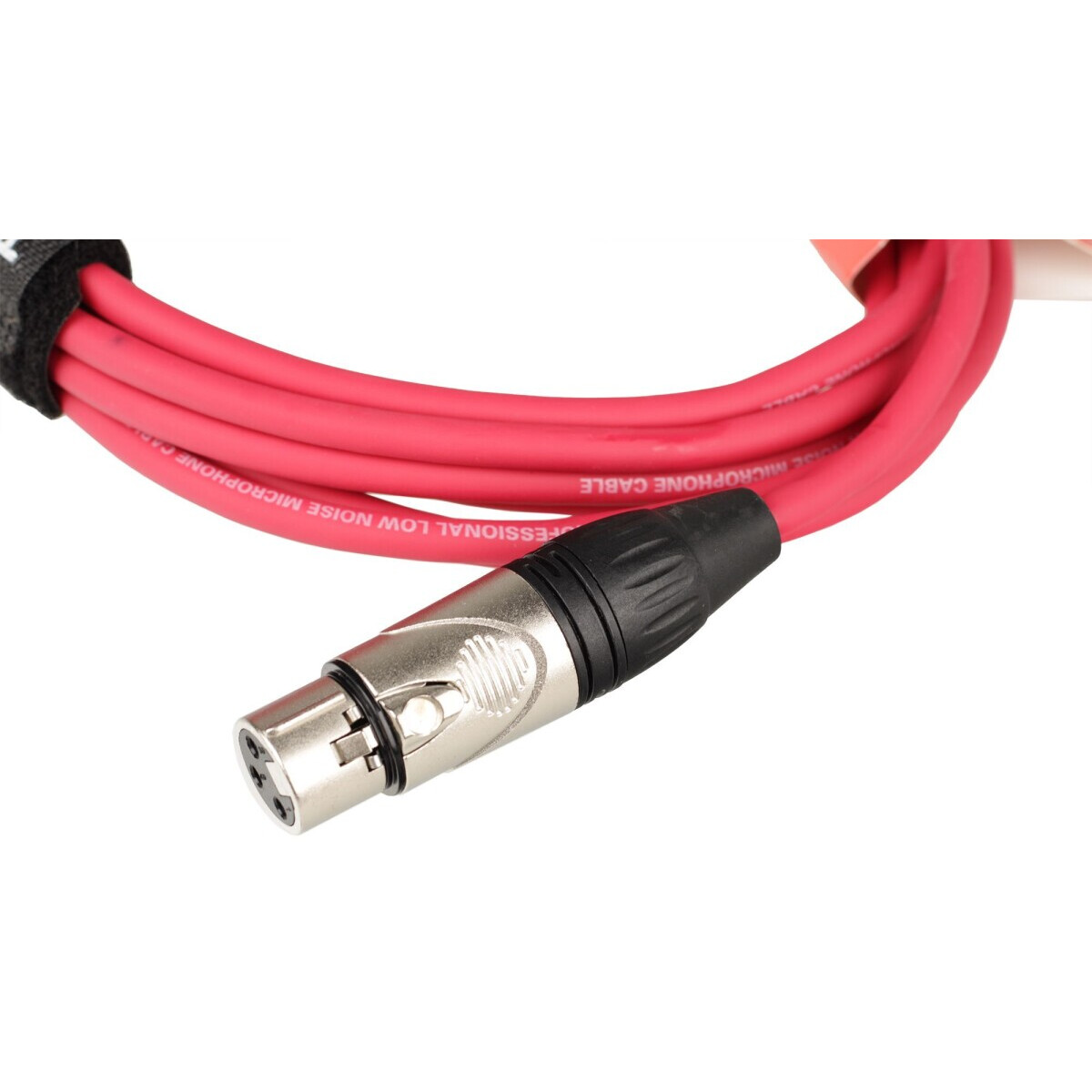 Кабель микрофонный XLR (M) - XLR (F), 3м, FORCE FMC-05 Red - FMC-05/3 RD - фото 5