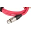 Кабель микрофонный XLR (M) - XLR (F), 3м, FORCE FMC-05 Red - FMC-05/3 RD - фото 5