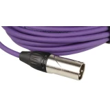 Кабель микрофонный XLR (M) - XLR (F), 3м, FORCE FMC-05 Violet (FMC-05/3 VT)
