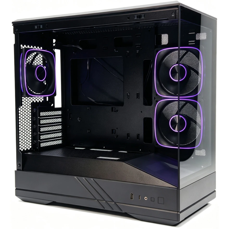 Корпус Powercase GT3 ARGB Black - CMGT3B-A3 - фото 2