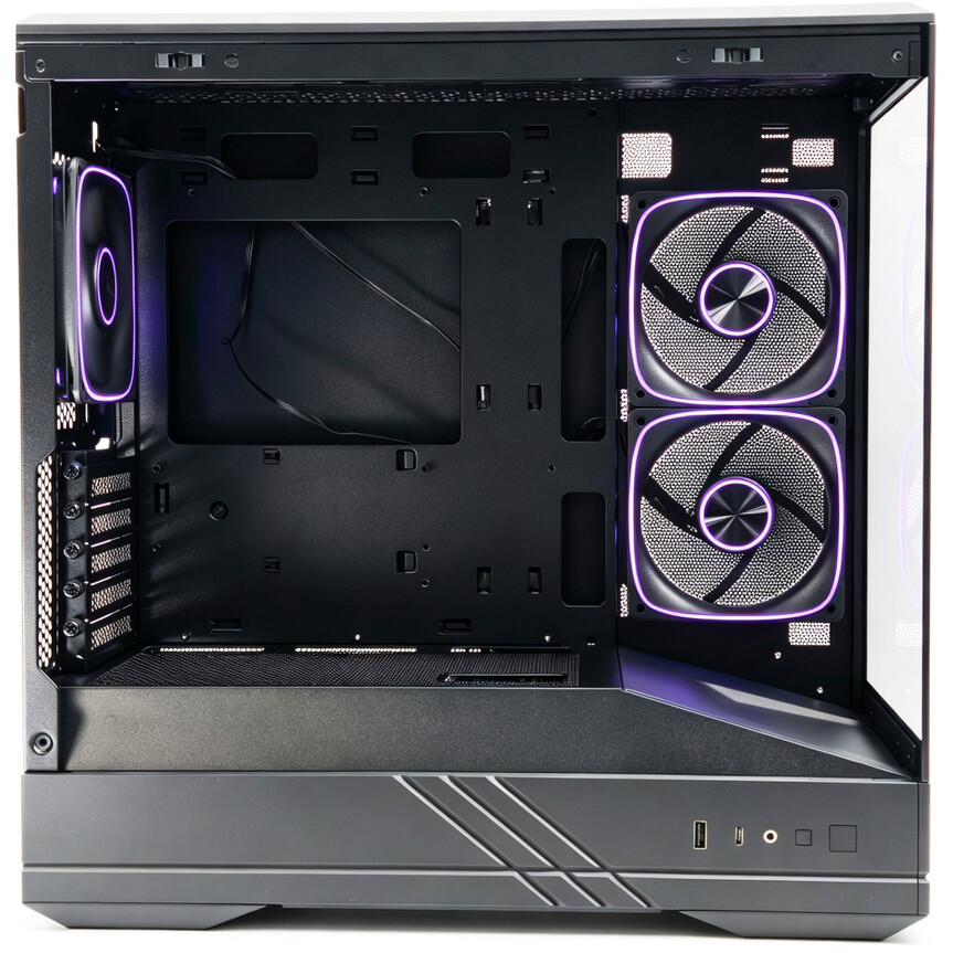 Корпус Powercase GT3 ARGB Black - CMGT3B-A3 - фото 4