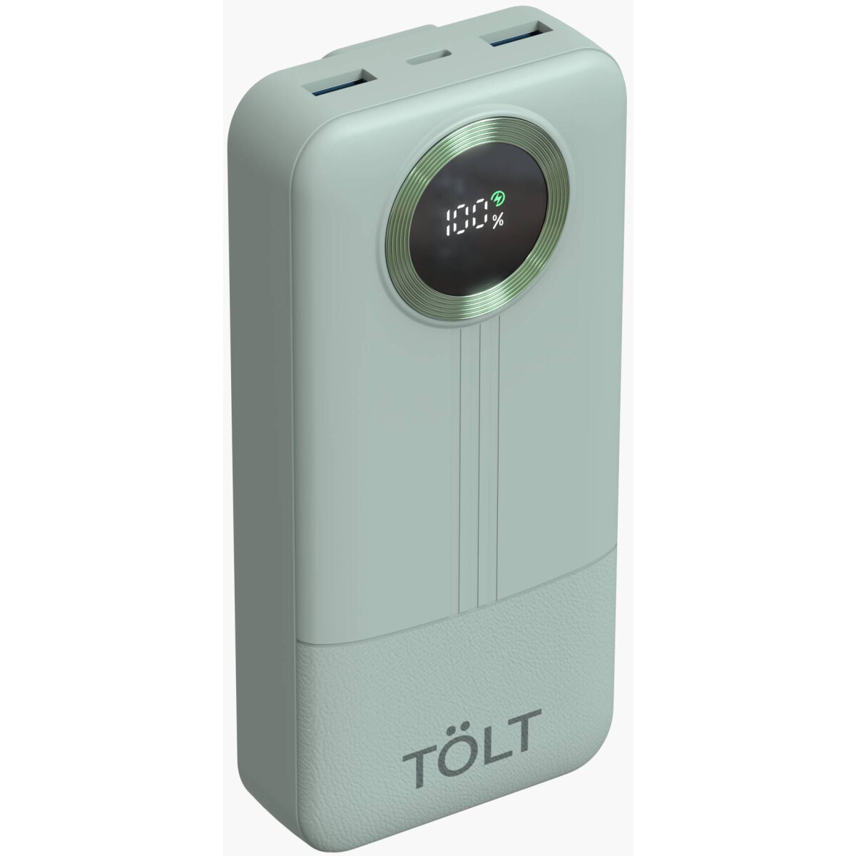 Внешний аккумулятор TOLT KP228 Green - фото 3