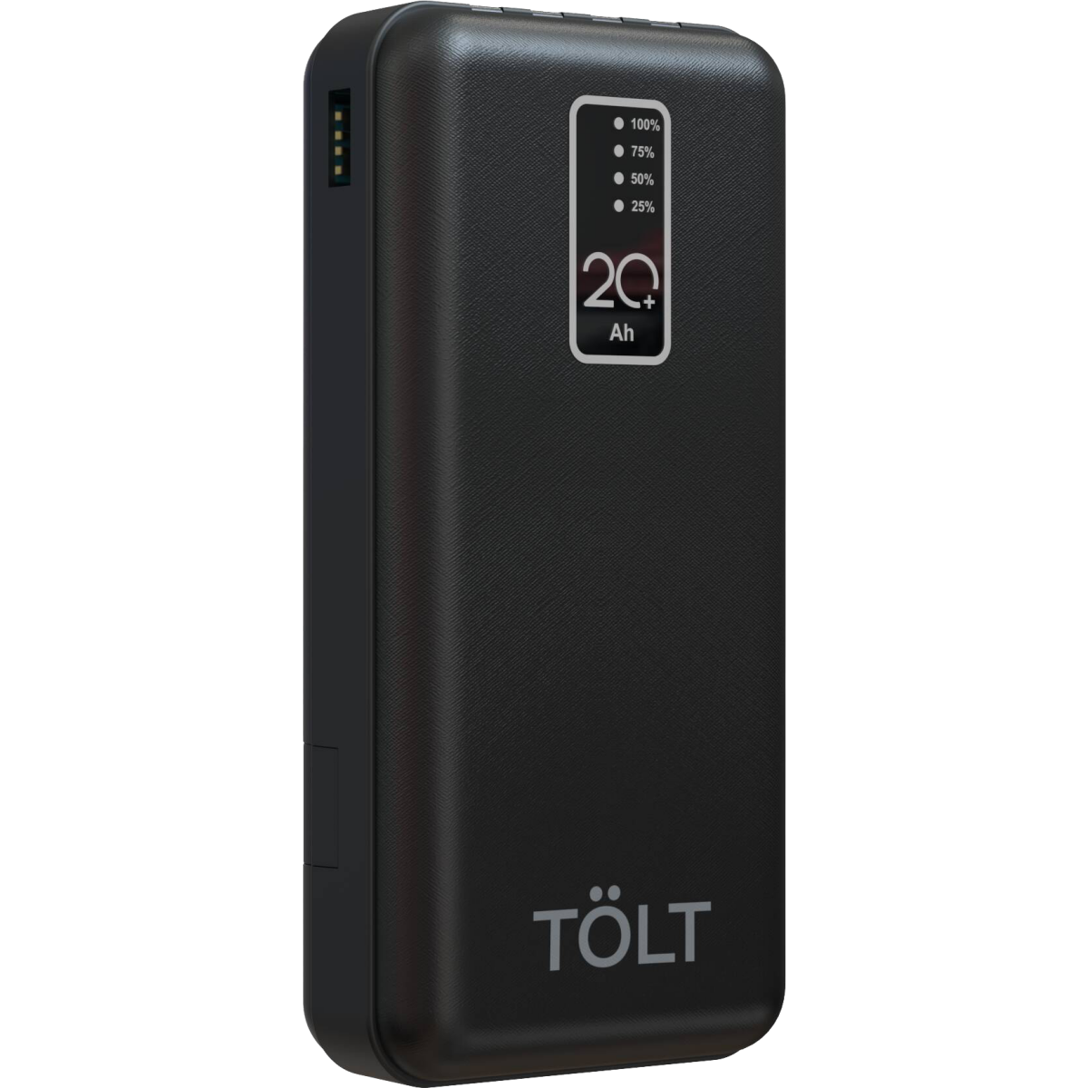 Внешний аккумулятор TOLT K92 Black - фото 2
