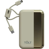 Внешний аккумулятор TOLT KC16 Beige