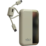 Внешний аккумулятор TOLT KC16 Beige