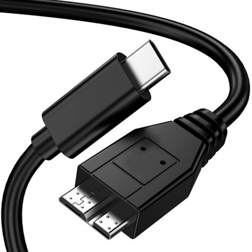 Кабель microUSB (M) - USB Type-C, 1м, KS-IS KS-529-1