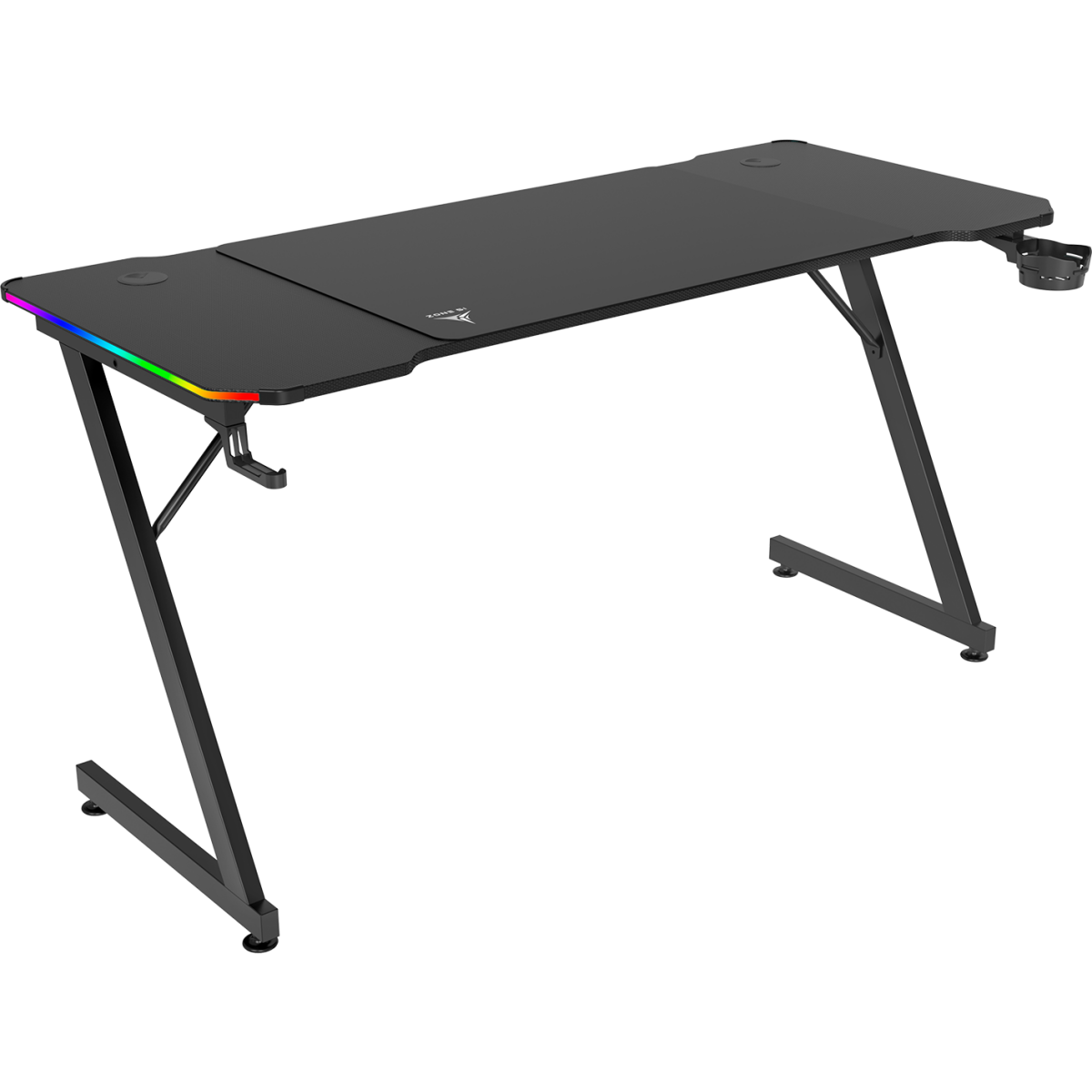 Игровой стол ZONE 51 TRINE 140 RGB Black - Z51-T4R-BK