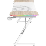 Игровой стол ZONE 51 TRINE 140 RGB Wood/White (Z51-T4R-WD)