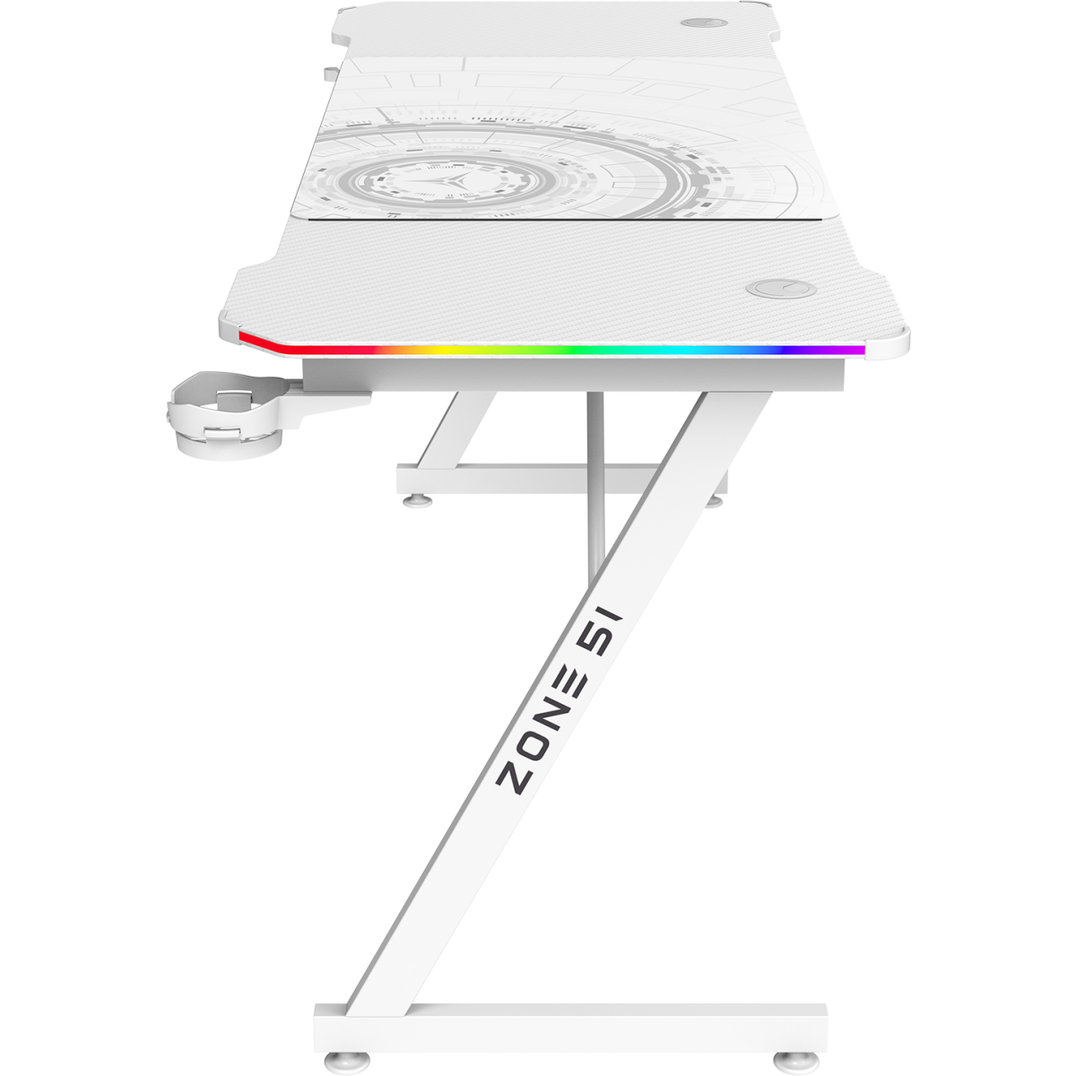 Игровой стол ZONE 51 TRINE 160 RGB White - Z51-T6R-WH - фото 4