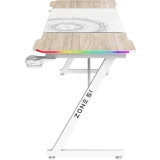 Игровой стол ZONE 51 TRINE 160 RGB Wood/White (Z51-T6R-WD)