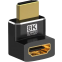 Переходник HDMI (M) - HDMI (F), KS-IS KS-904B