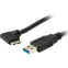 Кабель USB A (M) - microUSB B (M), 0.5м, KS-IS KS-465AR-0.5
