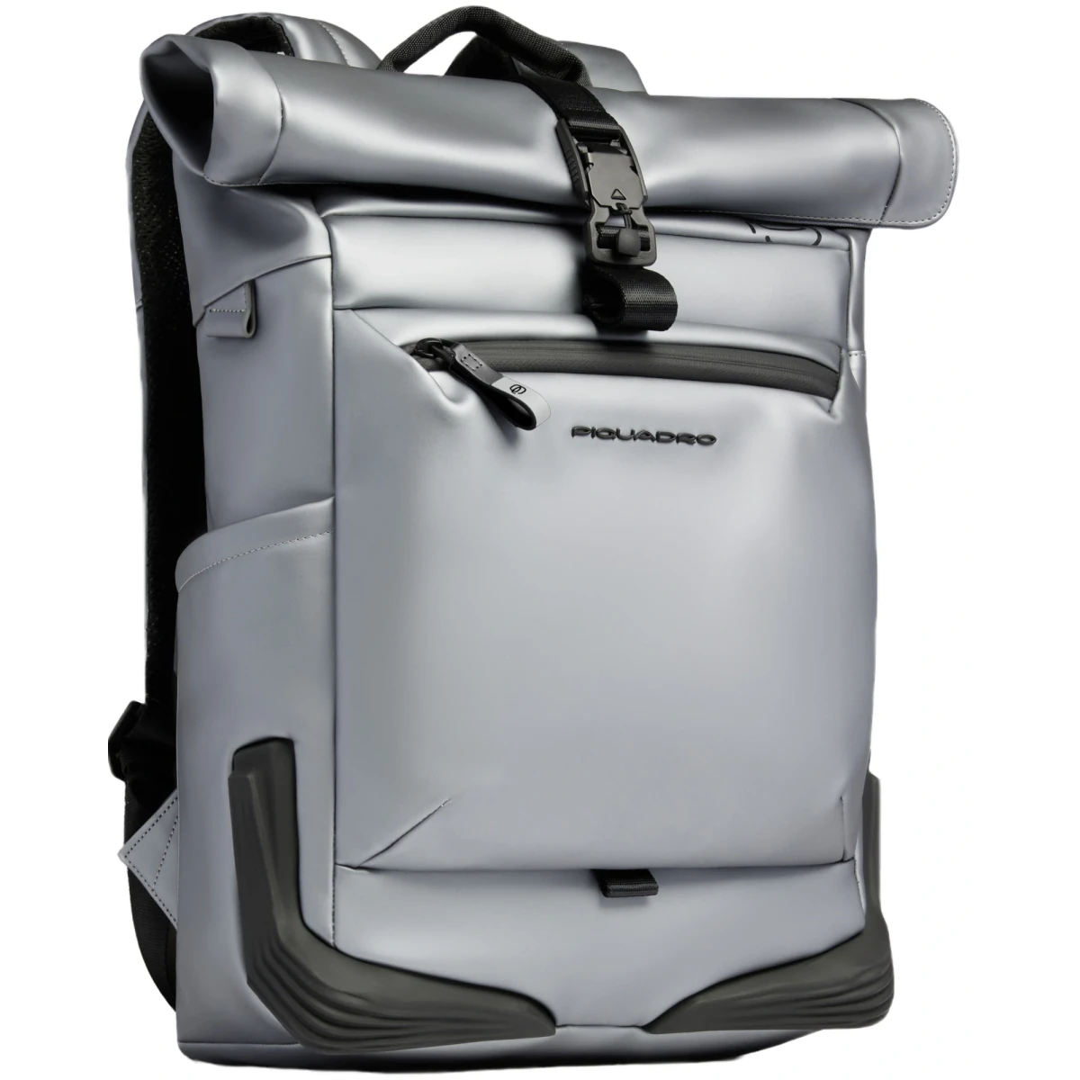 Рюкзак для ноутбука Piquadro Water Resistant Roll Top Bike Silver/Black (CA6291C2OWS/MGR)