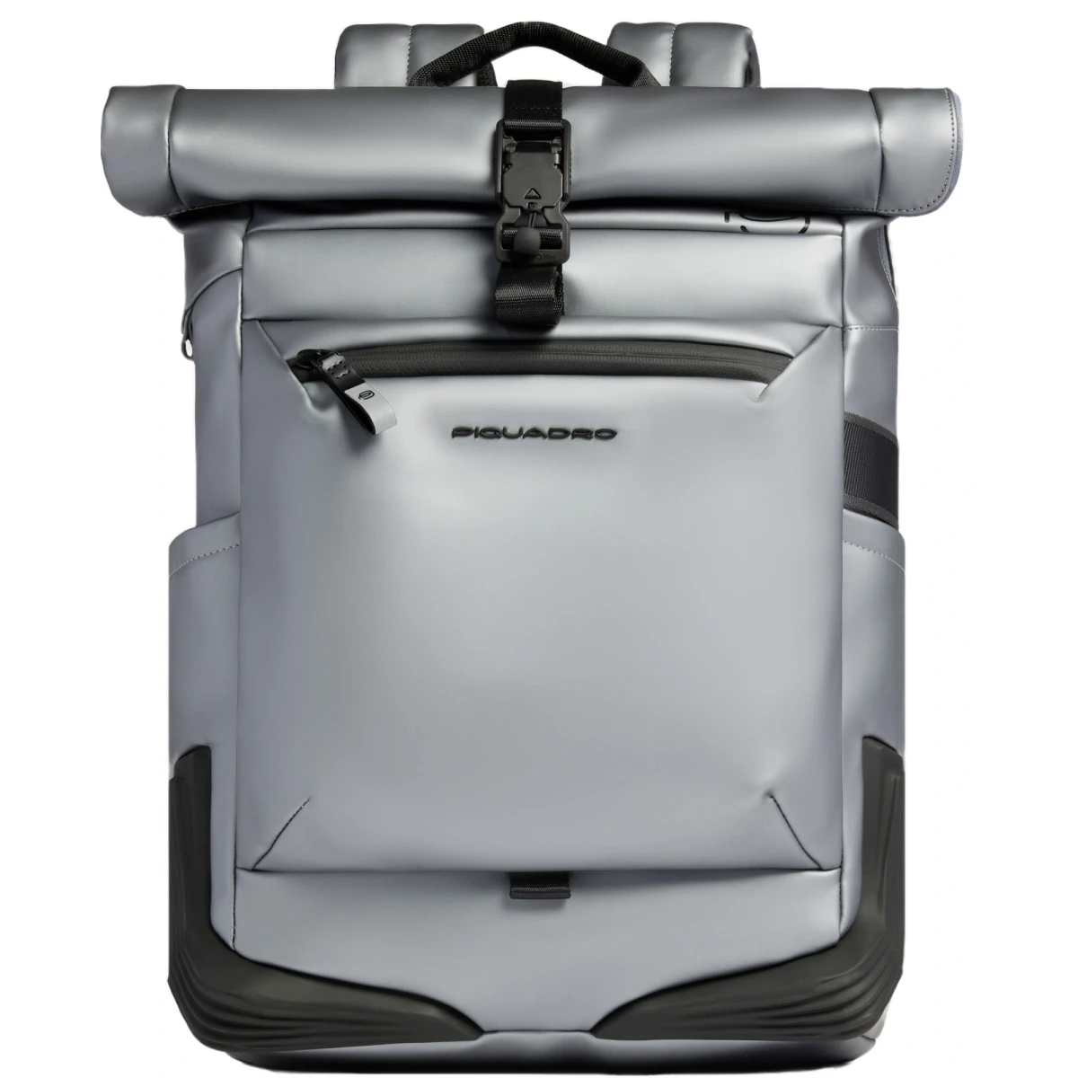 Рюкзак для ноутбука Piquadro Water Resistant Roll Top Bike Silver/Black (CA6291C2OWS/MGR) - фото 2