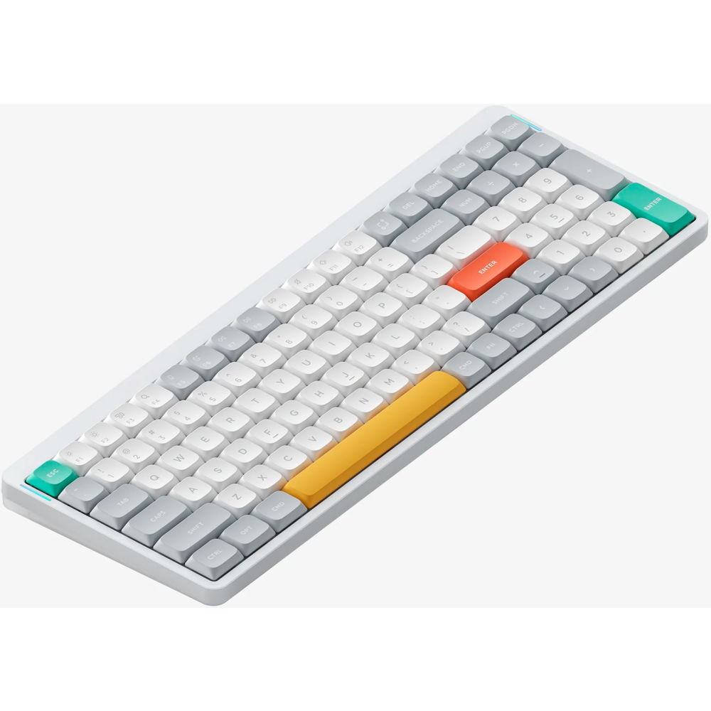 Клавиатура NuPhy AIR96 V2 Wireless (Moss Switch) RGB White - AIR96v2-IW-25