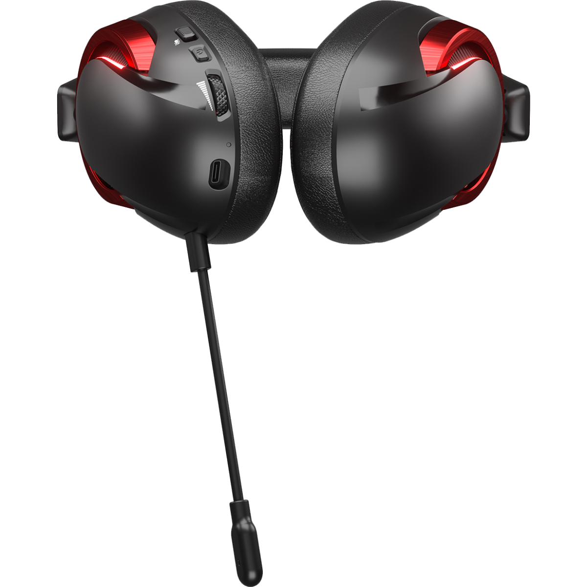 Гарнитура AULA A700 Black/Red - фото 4