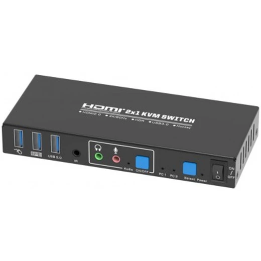 KVM переключатель KS-IS KS-705B - фото 2