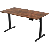 Компьютерный стол ZONE 51 e-Freeflow 140x75 Dark Wood (Z51-FLD-FFL-DW4)