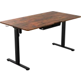 Компьютерный стол ZONE 51 e-Freeflow 140x75 Dark Wood (Z51-FLD-FFL-DW4)