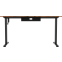 Компьютерный стол ZONE 51 e-Freeflow 140x75 Dark Wood - Z51-FLD-FFL-DW4 - фото 6