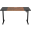 Компьютерный стол ZONE 51 e-Freeflow 140x75 Dark Wood Black - Z51-FLD-FFL-DWBK4 - фото 2