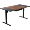 Компьютерный стол ZONE 51 e-Freeflow 140x75 Dark Wood Black - Z51-FLD-FFL-DWBK4 - фото 4