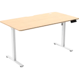 Компьютерный стол ZONE 51 e-Freeflow 140x75 Light Wood (Z51-FLD-FFL-LW4)