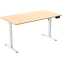 Компьютерный стол ZONE 51 e-Freeflow 140x75 Light Wood - Z51-FLD-FFL-LW4