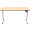 Компьютерный стол ZONE 51 e-Freeflow 140x75 Light Wood - Z51-FLD-FFL-LW4 - фото 2