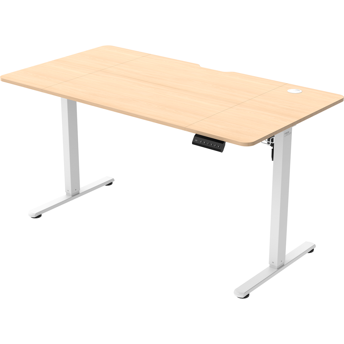 Компьютерный стол ZONE 51 e-Freeflow 140x75 Light Wood - Z51-FLD-FFL-LW4 - фото 3