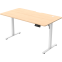 Компьютерный стол ZONE 51 e-Freeflow 140x75 Light Wood - Z51-FLD-FFL-LW4 - фото 3