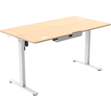 Компьютерный стол ZONE 51 e-Freeflow 140x75 Light Wood (Z51-FLD-FFL-LW4)