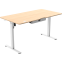 Компьютерный стол ZONE 51 e-Freeflow 140x75 Light Wood - Z51-FLD-FFL-LW4 - фото 4