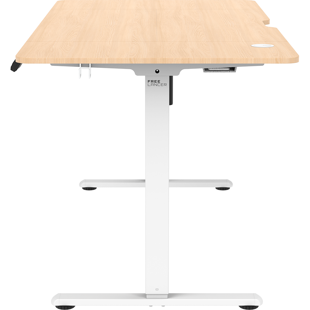 Компьютерный стол ZONE 51 e-Freeflow 140x75 Light Wood - Z51-FLD-FFL-LW4 - фото 5