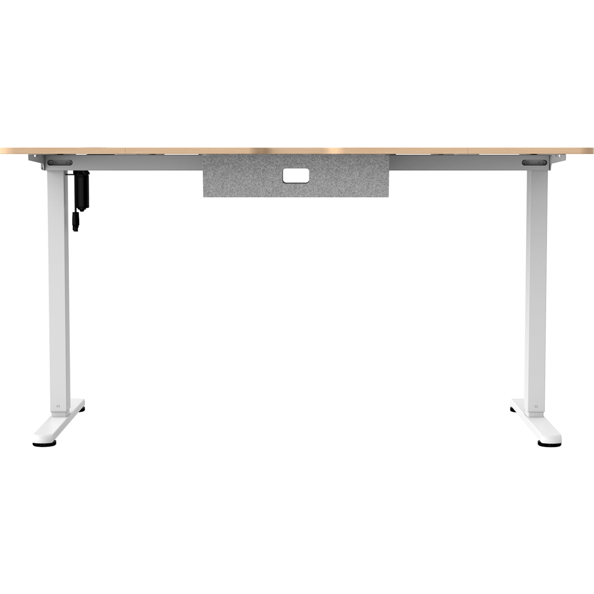 Компьютерный стол ZONE 51 e-Freeflow 140x75 Light Wood - Z51-FLD-FFL-LW4 - фото 6
